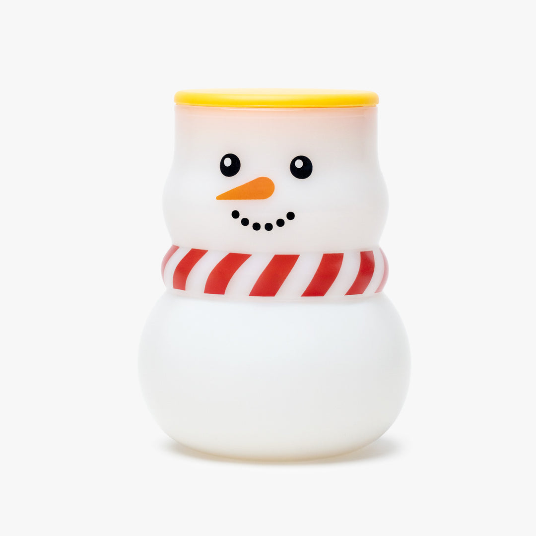 Snowman Stash Jar - Cute Glass Stash Jar – Weday