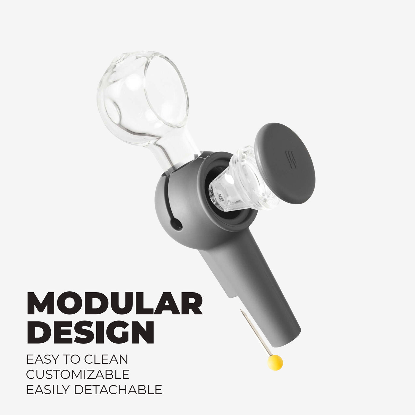Smoke Gray Spoon Pipe – Weday